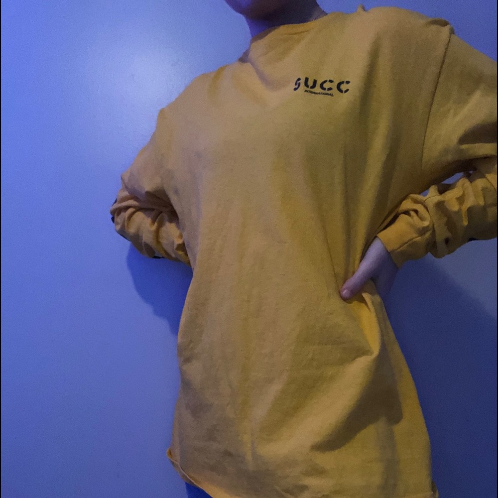Yellow shirt